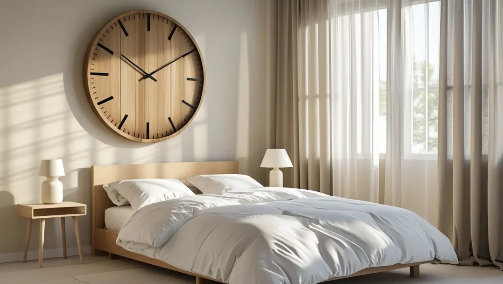 Industrial wall watches for gentleman-themed loft

