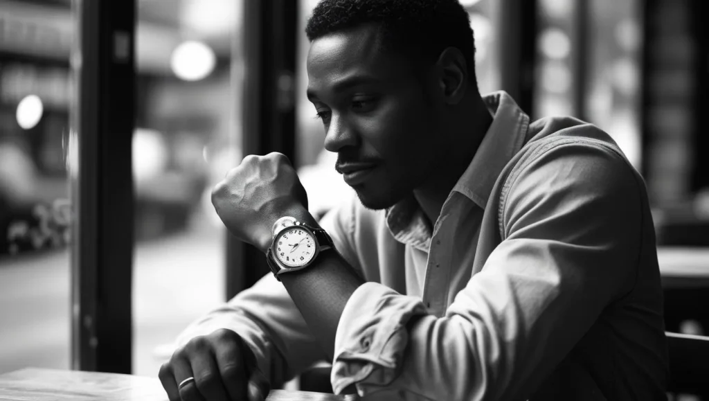 Affordable analog watches for men under $100 displayed

